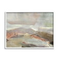 thumbnail image 4 of Stupell Industries Layered Abstract Thick Brushstrokes Neutral Browns Painting Painting White Framed Art Print Wall Art, Design by Carol Robinson, 4 of 5