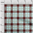 thumbnail image 1 of oneOone Cotton Poplin Twill Baby Blue Fabric Gingham Check Diy Clothing Quilting Fabric Print Fabric By Yard 56 Inch Wide, 1 of 4