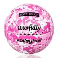 thumbnail image 1 of Pelota de voleibol Wuzfully, tamaño 5, piel de PVC suave, 21 cm, 1 of 7
