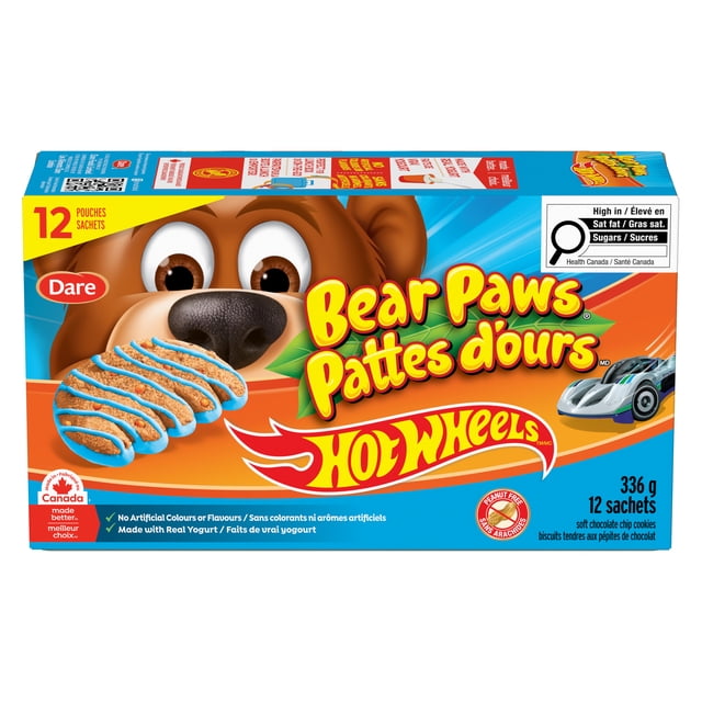 Bear Paws Hot Wheels Family Pack