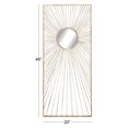 thumbnail image 2 of Riveting Metal Mirror Wall Decor, 2 of 2