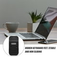 thumbnail image 3 of BESTYASH 2Ud Soporte Para Laptop De Aluminio Ajustable Negro Con Plegable Para Escritorio, 3 of 6