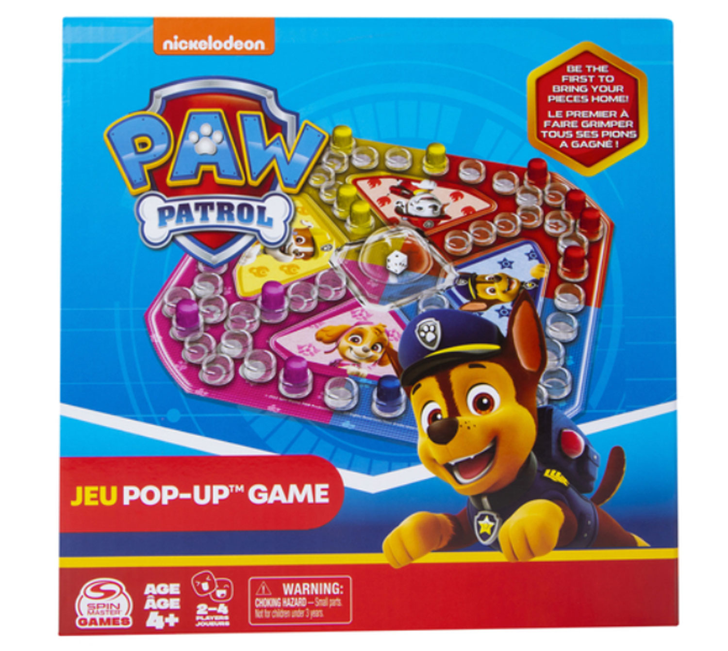 Paw Patrol Pop Up Game for Kids Mighty Super Paws Pups Trouble