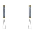 thumbnail image 3 of ZheElen Compact Cute Keycap Puller Remover DIY for Keyboards Mechanical Golden Hoop 2Set, 3 of 6