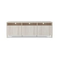 thumbnail image 5 of Signature Design by Ashley Dorrinson Contemporary TV Stand Fits TVs up to 68 with 3 Cabinet Doors and Adjustable Storage Shelves, 5 of 9