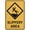 Warning Sign 2, variant on Caution Slip Hazard Yard Sign 12 x 8 Inches - Premium Aluminum, Sun-Proof, Rust-Free, Indoor Outdoor Wet Areas, Walkways Safety Sign