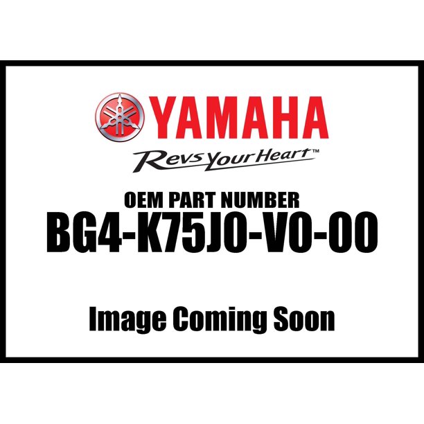 Yamaha Spare Tire Carrier Bg4K75j0V000 New Oem