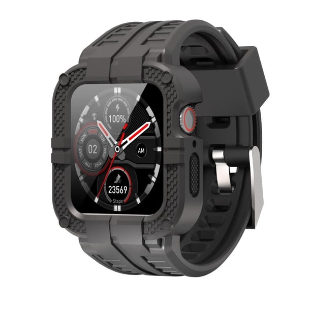 Correa De Reloj Compatible Con Iwatch6/Se Accesorios De Reloj Banda De Correa Integrada De Silicona Suave Methold EL017124-01