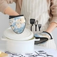 thumbnail image 6 of Rocae Animals Travel World Map for Mini Oven Mitts Rubber Oven Glove, Kitchen Mittens, Cute Cooking Mitts,5.9"x5.9", 6 of 7