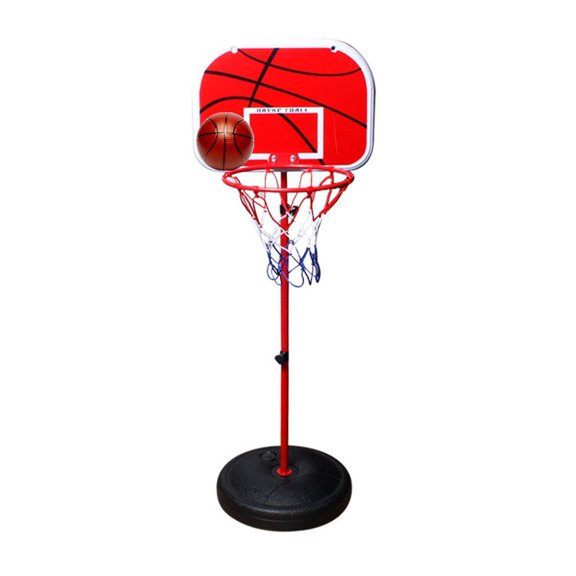 Aro de baloncesto para niños, aro de baloncesto, juguete para exteriores, interactivo, altura ajustable, juegos familiares para niños y niñas de 3 a 5