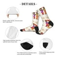 thumbnail image 4 of Vsdgher Black African Woman Unisex Crew Socks Lightweight Breathable Ventilation Ankle Socks, Mid-calf socks for Daily, 4 of 7