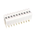 thumbnail image 4 of Interruptor DIP Código BCD Interruptor de rueda KM1 0-9 Digital Blanco, 10 Pcs, 4 of 4