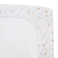 thumbnail image 3 of American Baby Co. Cotton Jersey Knit Fitted Playard Sheet, Gold/Pink Sparkles 2pk, 3 of 6