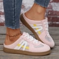 thumbnail image 5 of CHICVOMEY Women's Vintage Platform Mules - Slip-On Walking Shoes for Women with Comfortable Sole - Retro Casual Mules for Campus Daily Wear, 5 of 7