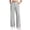 Gray, variant on Girls Straight Leg Pants High Waisted Casual School Uniform Pants Stretchy Loose Preppy Trousers with Pockets Fashion Back to School Outfits 5-15Y