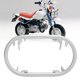 thumbnail image 5 of Soporte de Faros Delanteros de la Motocicleta, Pollámparos de Fara de Alta Resistencia Fácil de Instalar Aluminio AleacioNa Liviana Para Mono Z50 Baja Mini Sendero Bicictleta, 5 of 7
