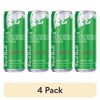 (4 pack) Red Bull Green Edition Energy Drink, Dragon Fruit, 114mg Caffeine, 12 fl oz Can