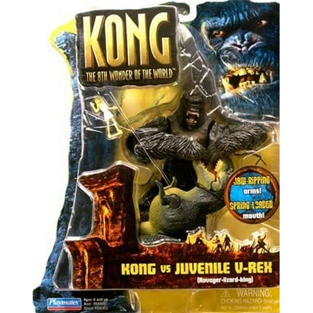 Playmates Toy Inc Kong Basic Figure Kong Vs Juvenile V Rex 6 Walmart Canada