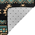 thumbnail image 6 of XMXY Area Rugs Doormat Outdoor Entrance, Vintage Aztec Tribal Style Facecloth Non-slip Floor Mat Rug for Living Room Kitchen Sink Area Indoor,36"x24", 6 of 9