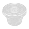 thumbnail image 4 of Portion Cups with Lids (1 2 3 4 Ounces, 100 Pack) | Disposable Plastic Cups for Meal Prep, Portion Control, Salad Dressing, & Medicine | Small Plastic Condiment Container, 4 of 7