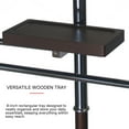 thumbnail image 4 of VL17017 Oxford II Chrome Steel and Walnut Wood Valet, 4 of 7