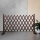 thumbnail image 5 of Puerta de aislamiento de madera para mascotas, valla retráctil para mascotas, práctica y portátil, para exteriores e interiores. 190cmx90cm Marrón, 5 of 7