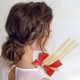 thumbnail image 2 of Ofertas Únicas 1 Pc Clip de Cabello Clásico en Forma de Lazo para Mujeres 3.94"x4.92"x0.87" Rojo, 2 of 3