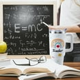 thumbnail image 5 of Teacher Tumbler 40 oz Tumbler with Handle and Straw Lid Leak Proof - Best Teacher Ever Coffee Mug Insulated for Hot Cold Iced Drink - Mother''s Day Teacher Gifts for Women Birthday Appreciation Cup, 5 of 5