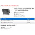 thumbnail image 2 of Carbon Canister - Compatible with 1986 - 1994 Ford E-250 Econoline 1987 1988 1989 1990 1991 1992 1993, 2 of 2