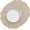 Beige, variant on Scalloped Round Placemats Set of 6 Polyester Linen Blend Washable Non Slip Place Mats Easy Clean Heat Resistant Table Mats for Kitchen Dining Table Decor