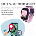 thumbnail image 4 of Reloj inteligente Tixpc 4G para niños con rastreador GPS SOS Calling Pink, 4 of 6