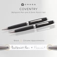 thumbnail image 2 of Cross Coventry Black Lacquer Pen and Pencil Gift Set, 2 of 7