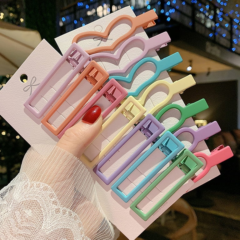 7Pcs Hair Clips,Fashion Flower Heart Crown Metal Hairpin  display picture 3