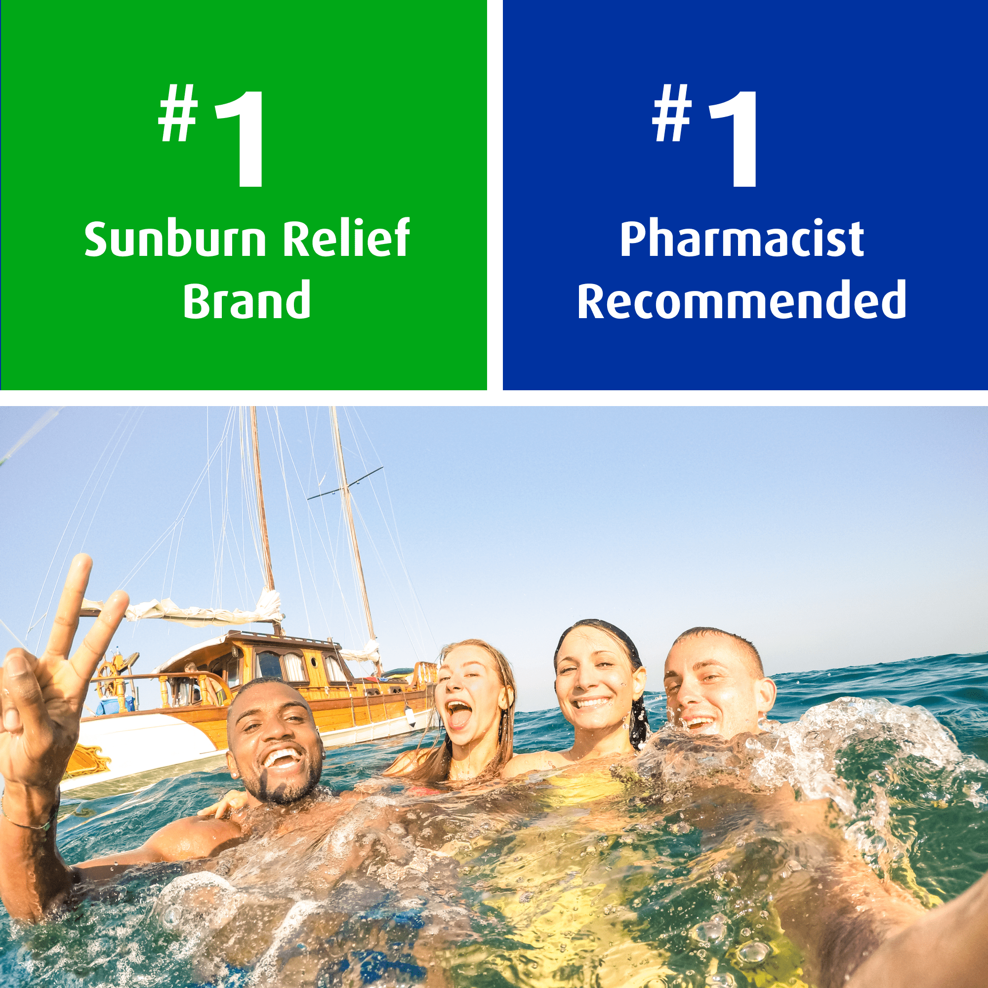 Solarcaine Cool Aloe Sunburn Relief Spray with Lidocaine for Adults and Children, 4 oz