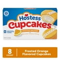 thumbnail image 3 of Hostess Cupcakes, Orange Flavored Snack Cakes, 13.5 oz Box (8 Ct.), 3 of 11