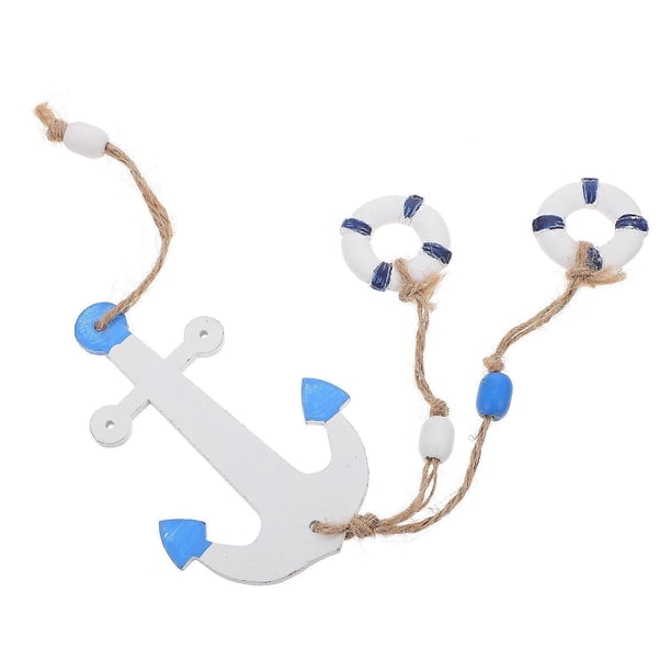 Mediterranean Nautical Hanging Decor – Rope Themed Pendant Ornament for Home, Shops, Weddings