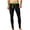 Black, variant on Mens Thermal Underwear Mens Print Cotton Breathable Sports Leggings Thermal Long Johns Underwear Pants