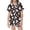 1-112Black348, variant on MEZZALL Cozy Cartoon Printed Pajamas Sets For Kids Comfortable Nightwear Girls And Boys Soft Fabric Sleepwear For Children Short Sleeve Lapel Button Down Tops & Shorts Comfort Homewear