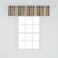 thumbnail image 2 of Ambesonne Ethnic Window Valance, Folk Ornaments and Motifs, 42" x 12", Multicolor, 2 of 3