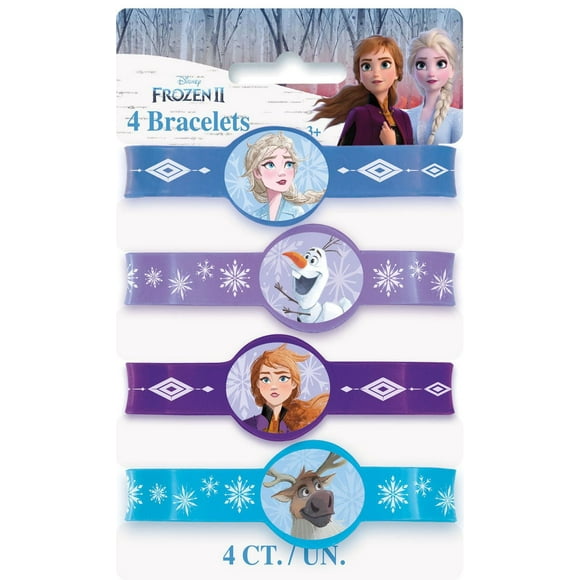 Disney Frozen 2 Stretchy Bracelets, 4CT