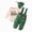 H145-Green, variant on TOWED22 My First Halloween Baby Boys Girls Outfit Long Sleeve Pumpkin Romper Suspender Pants Set with Hat Newborn Boys Girls Fall Clothes,0-3 M