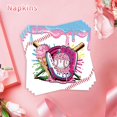thumbnail image 3 of Princess Birthday Party Decorations, 96 Pcs Four Ever a Princess Plates and Napkins Forks Tableware Set, Girls 4th Birthday Party Supplies Disposable Plates Set for 24, 3 of 8