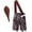 2pcs Leopard print, variant on WIBACKER Toddler Kids Caveman Costume Historical Stone Age Cavegirl Birthday Outfit Baby Girls Boy Halloween Cosplay Dress Up