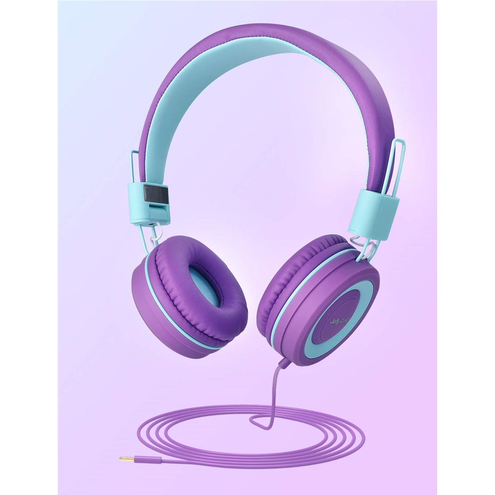 Kids Headphones, Jelly Comb Children Headphones On Ear, Foldable