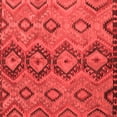 thumbnail image 1 of Ahgly Company Indoor Square Southwestern Red Country Area Rugs, 8' Square, 1 of 4