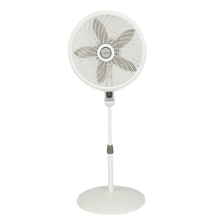 

Lasko 18 Cyclone Pedestal 3-Speed Fan Model #1885 White with Remote