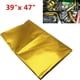 thumbnail image 2 of Manta de Aluminio para Temperatura REFLECT GOLD Barrera de Motor Hoja de 39 "x47", 2 of 7