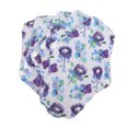 thumbnail image 1 of Washable Period Pads, Reusable Menstrual Pads Soft Floral Printed Breathable Button Snaps M Size  for Female T08,T12,T18, 1 of 7
