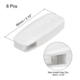 thumbnail image 2 of Uxcell Blinds Chain Handle, 8Pack 80mm Roller Shade Cord Weights for Window Parts, White, 2 of 6