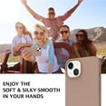 thumbnail image 5 of Sumao Designed for iPhone 14 Case, Silicone Shockproof Slim Thin Phone Case (Khaki), 5 of 10